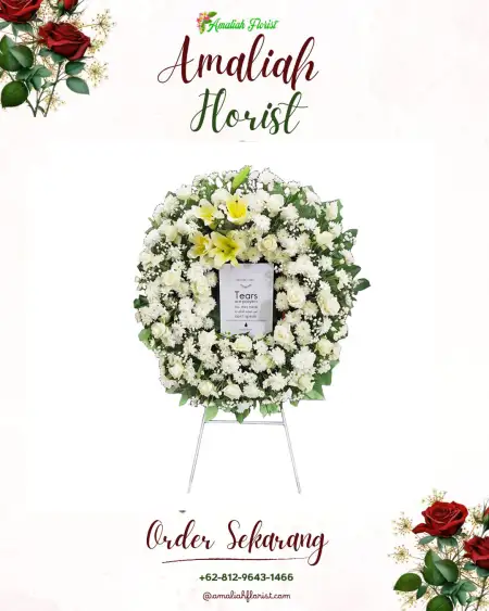 Krans Bunga Duka Puri Ardhya Garini Halim Jakarta